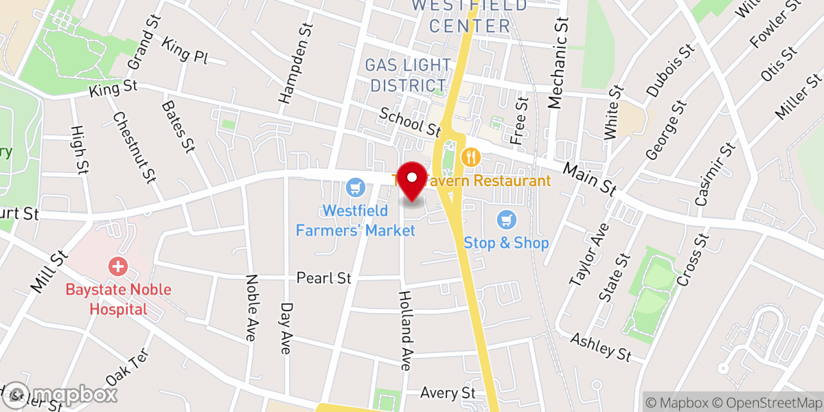 Map showing location of First United Methodist Church