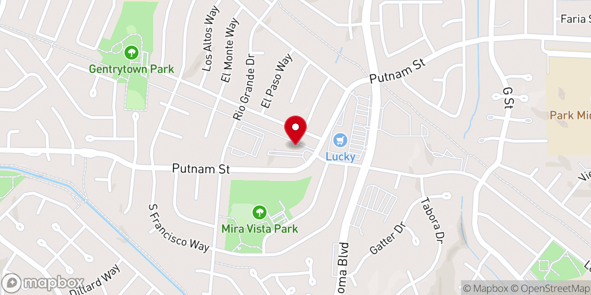 Map showing location of Journey Church