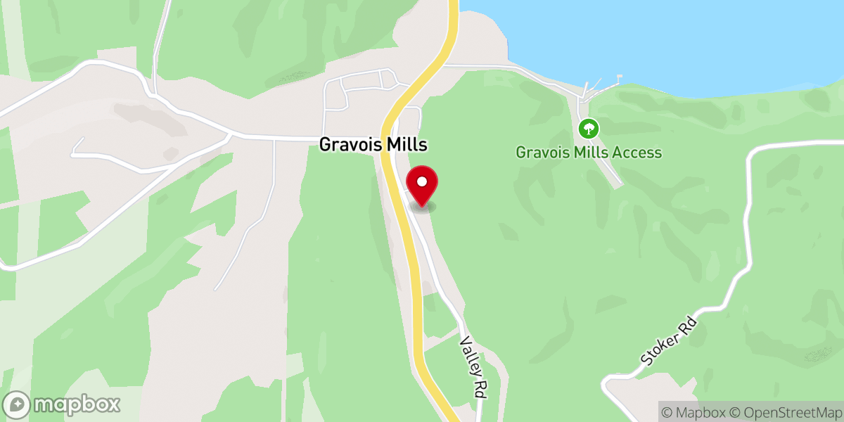 Map showing location of Gravois Mills United Methodist