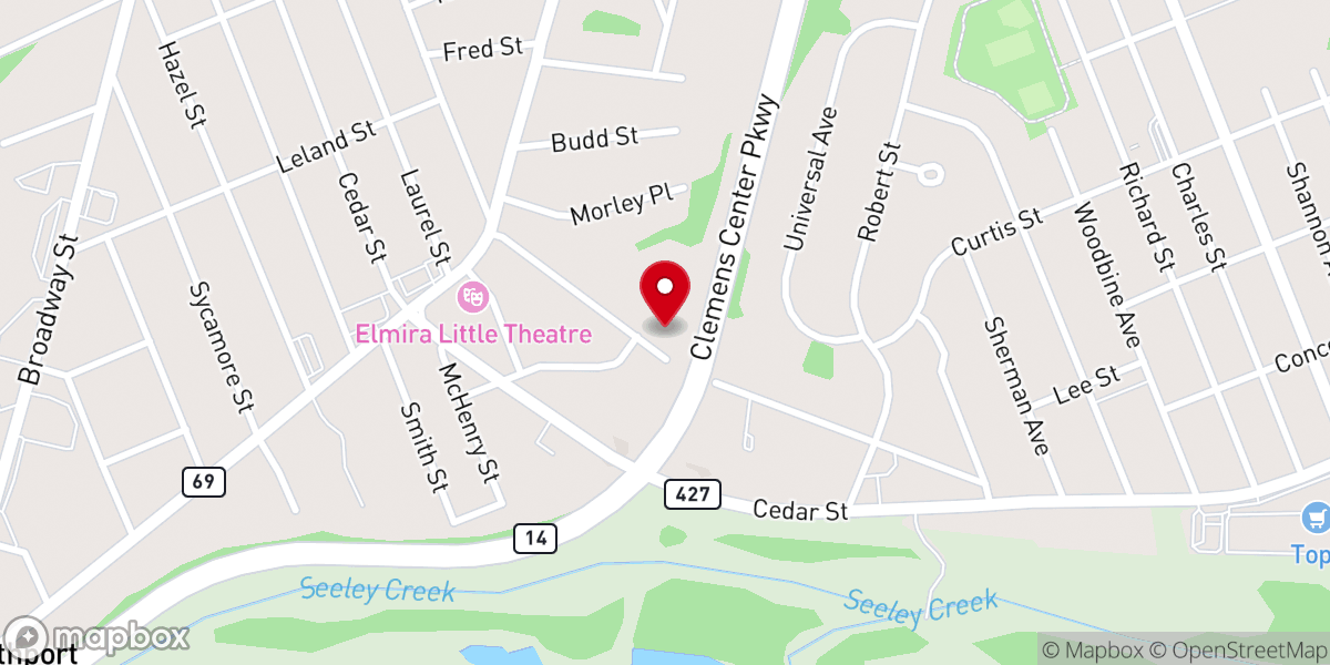 Map showing location of Chapel Lumber Co