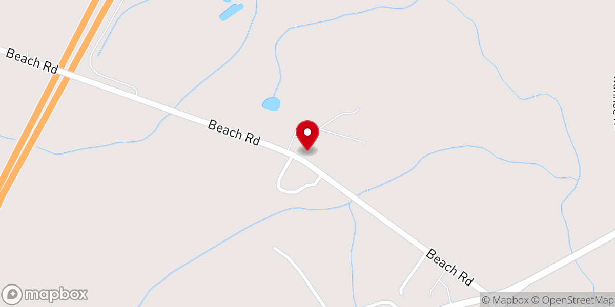 Map showing location of New Beginning Outreach