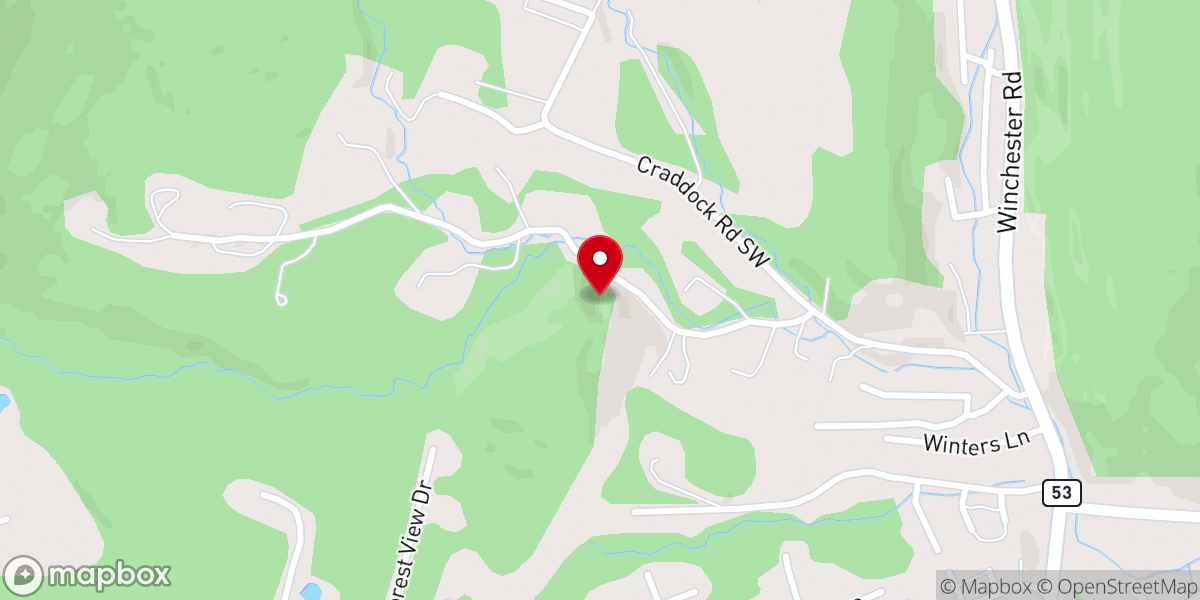 Map showing location of New Day Church