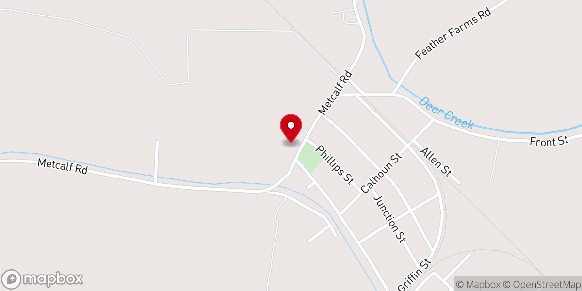 Map showing location of Saint Luke Church