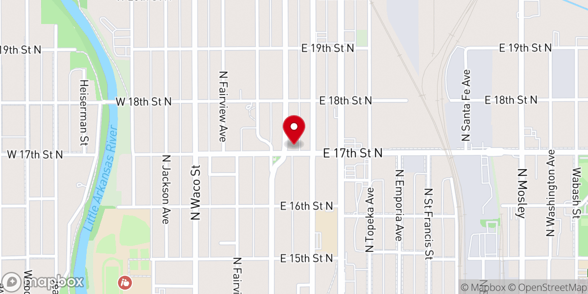 Map showing location of Iglesia Cristiana Rey de Reyes, Defensores de la Fe