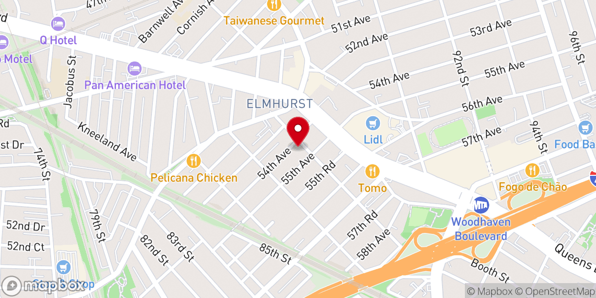 Map showing location of Waypoint Church Nyc Inc