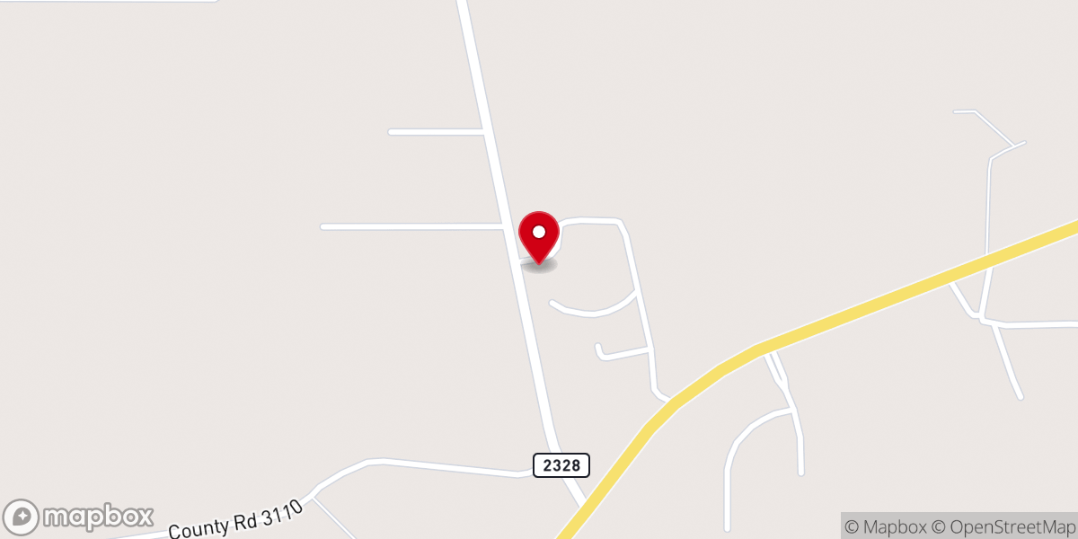 Map showing location of Redeemer Lutheran Church