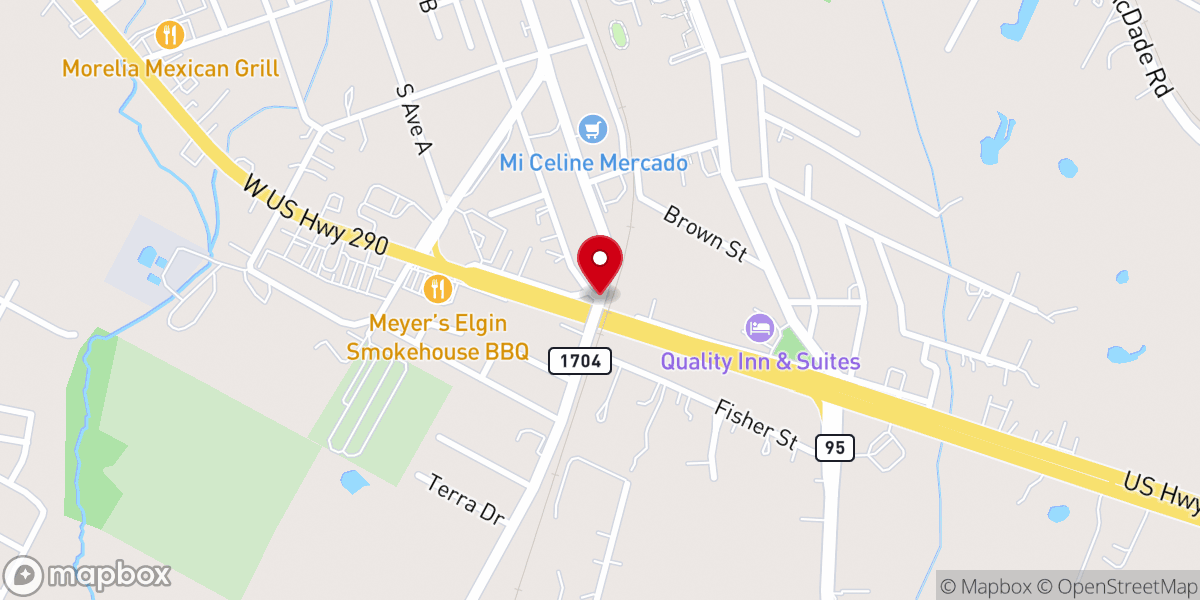 Map showing location of Asamblea de Dios
