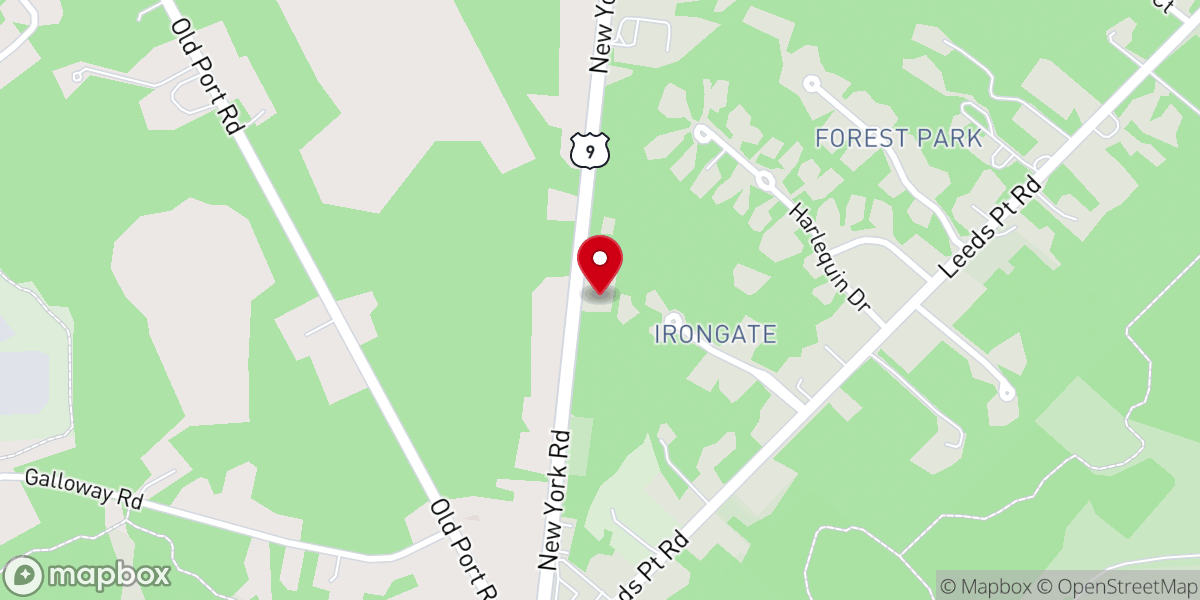 Map showing location of Cornerstone Fellowship