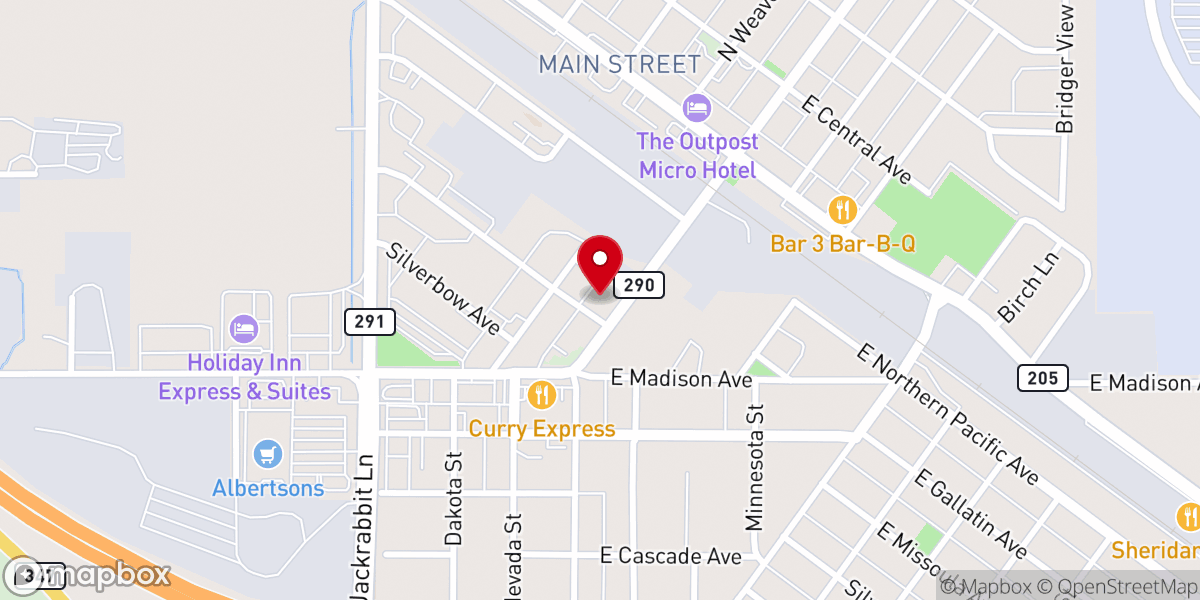 Map showing location of Camp Agape Belgrade Summer Day Camp