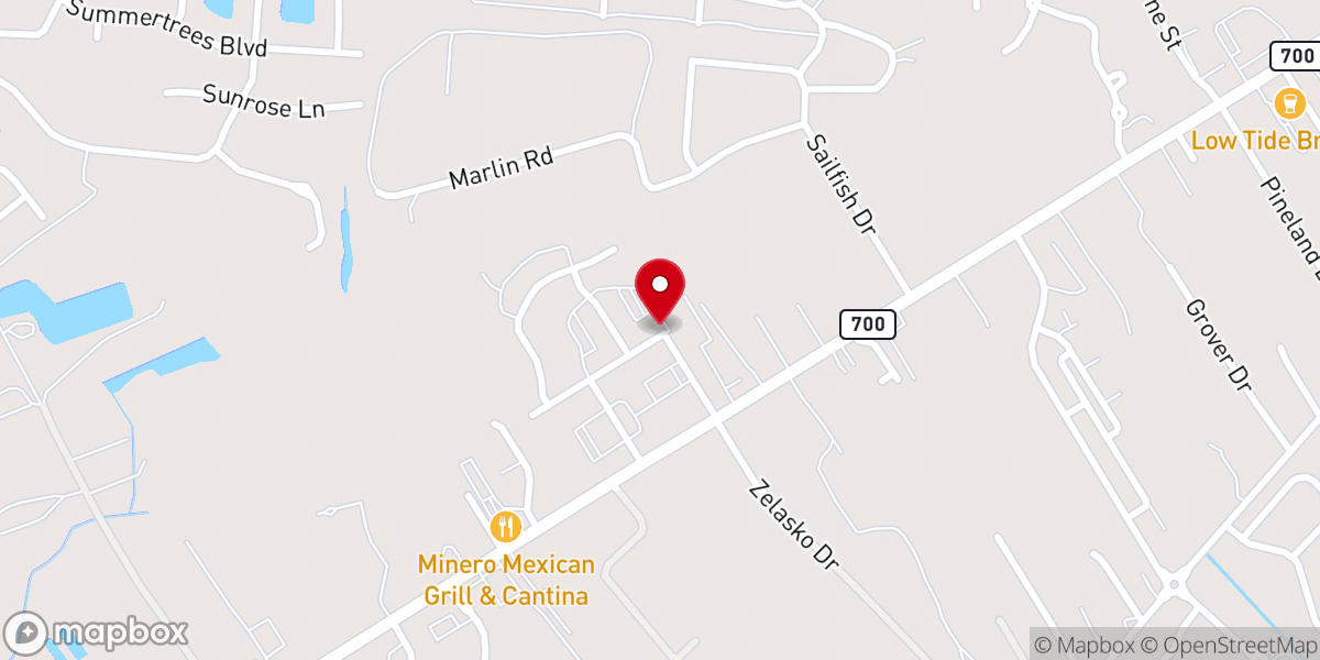 Map showing location of Crowne at Live Oak Square