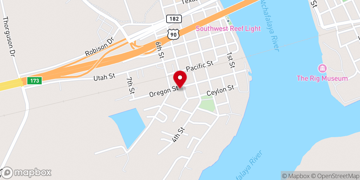 Map showing location of Mason United Methodist Church