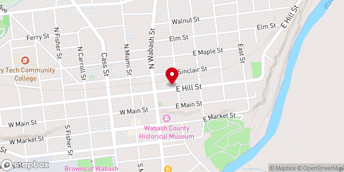 Map showing location of Church of Christ Eastwood