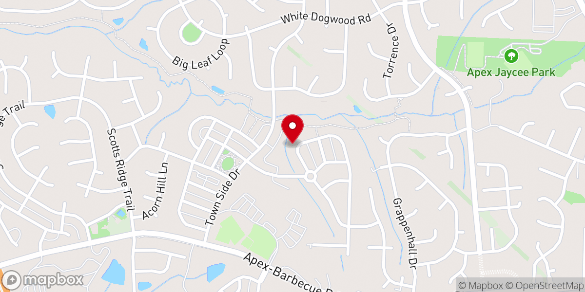 Map showing location of The Apex Star Wars House