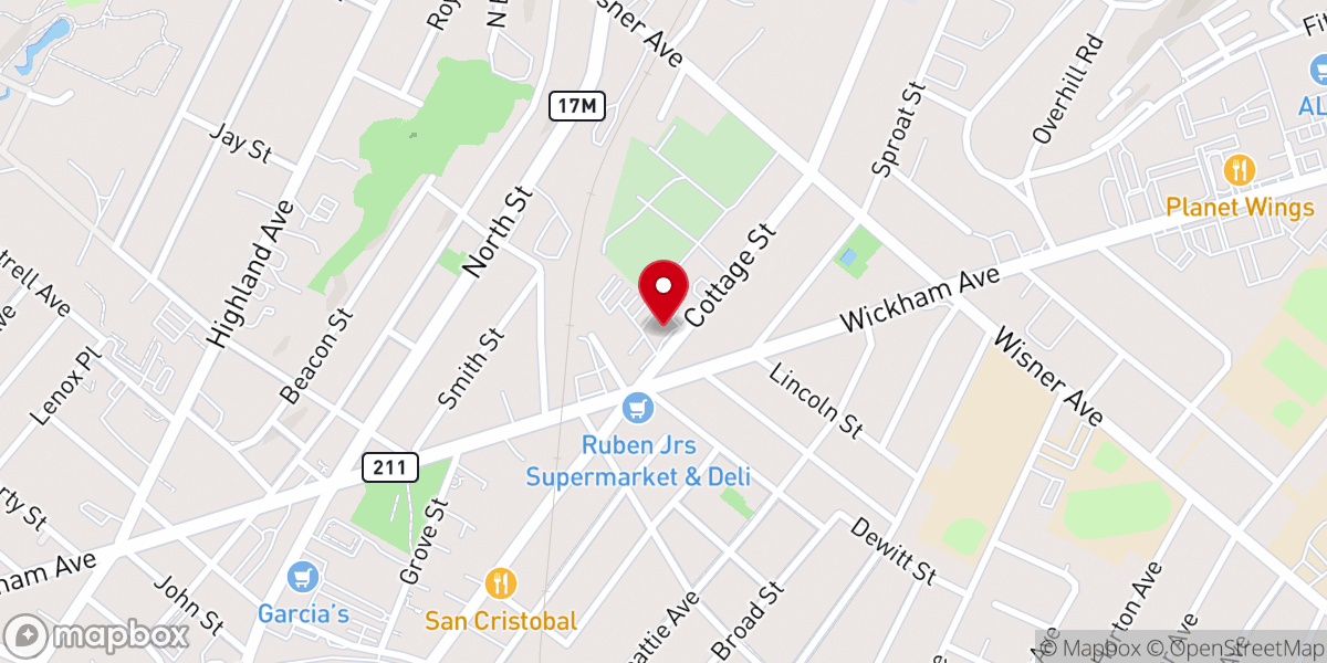 Map showing location of St Joseph's Religious Education