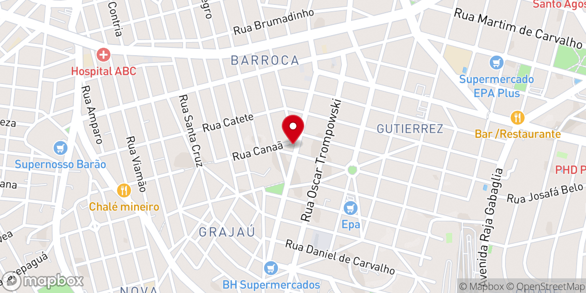 Map showing location of Paróquia Nossa Senhora do Pilar