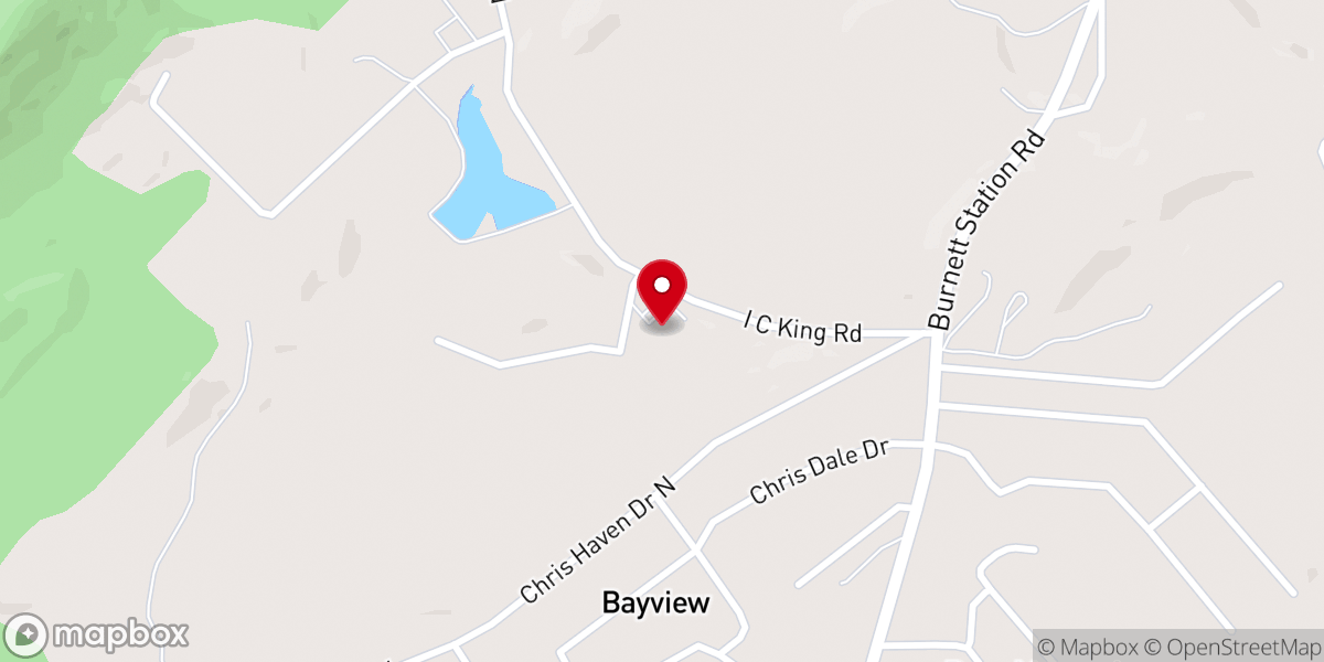Map showing location of Summit at Knoxville Drug and Alcohol Rehab
