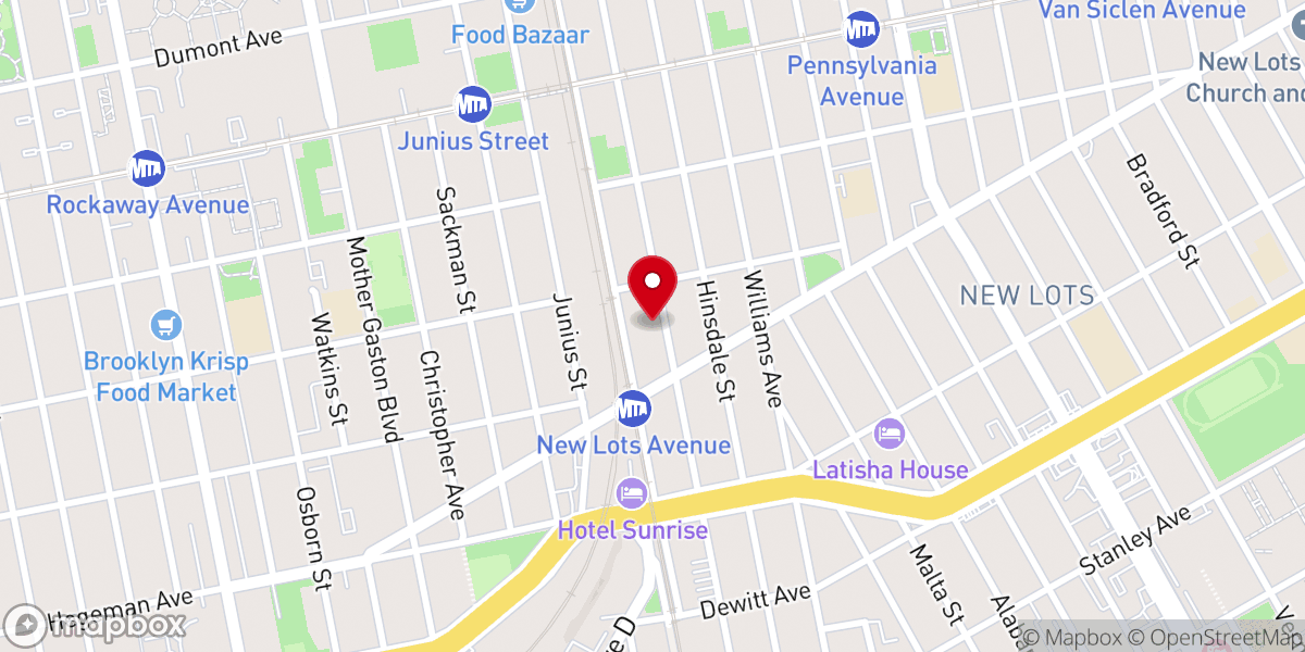 Map showing location of Jubilee Sda Church