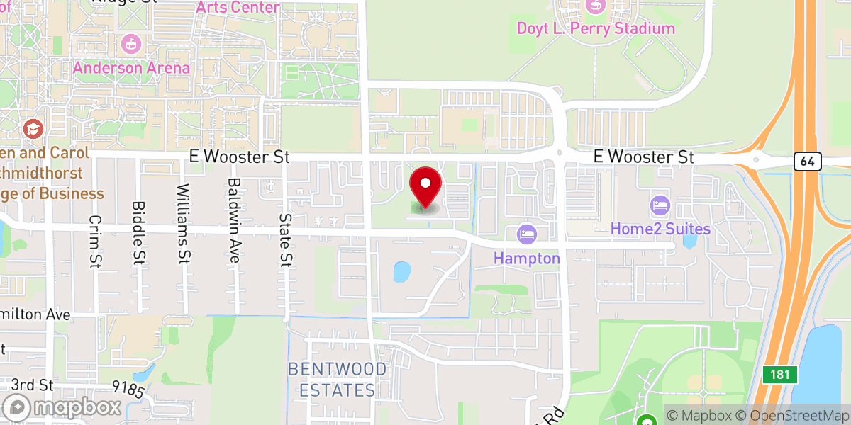 Map showing location of FUM Child Learning Center