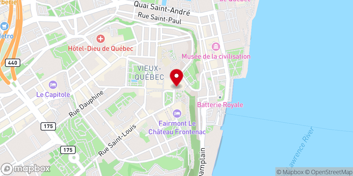 Map showing location of The Fort Museum