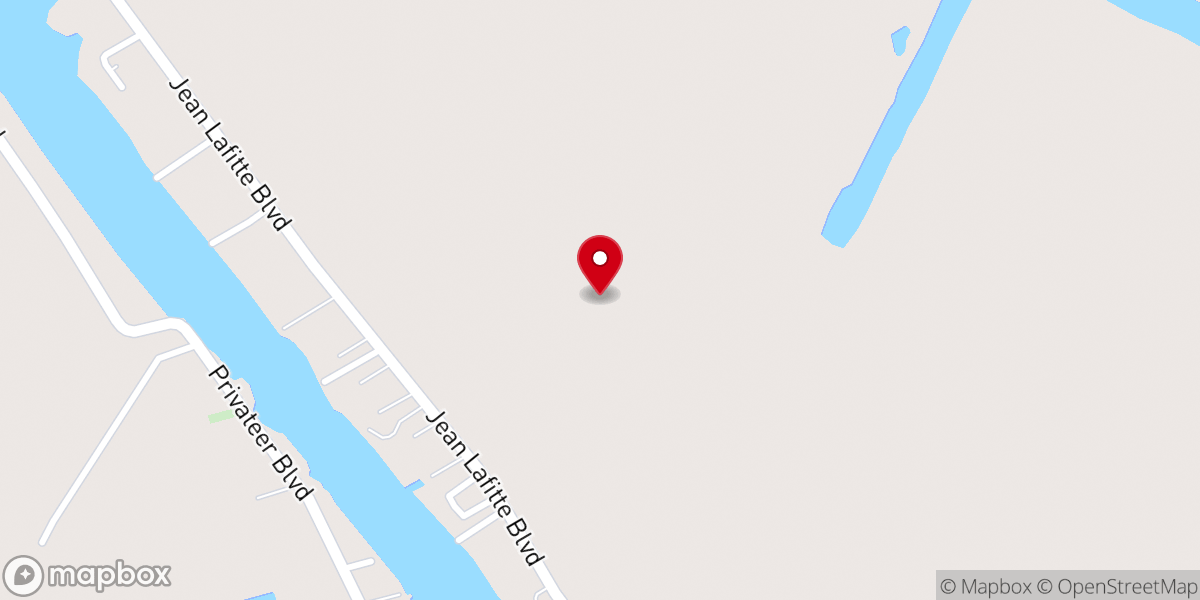 Map showing location of New Beginning Lighthouse Church of Lafitte