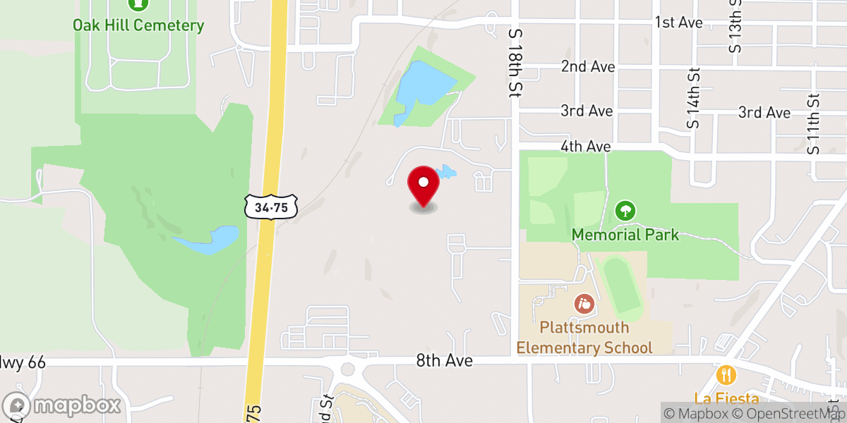 Map showing location of My Neighbor's Closet