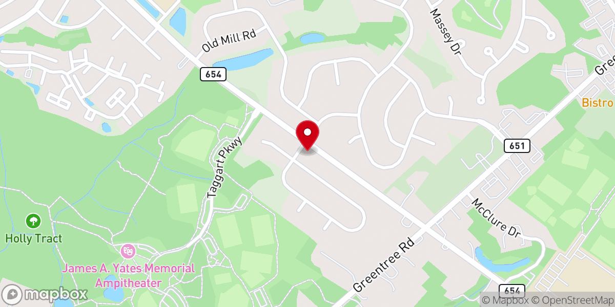 Map showing location of Faith Revival Church