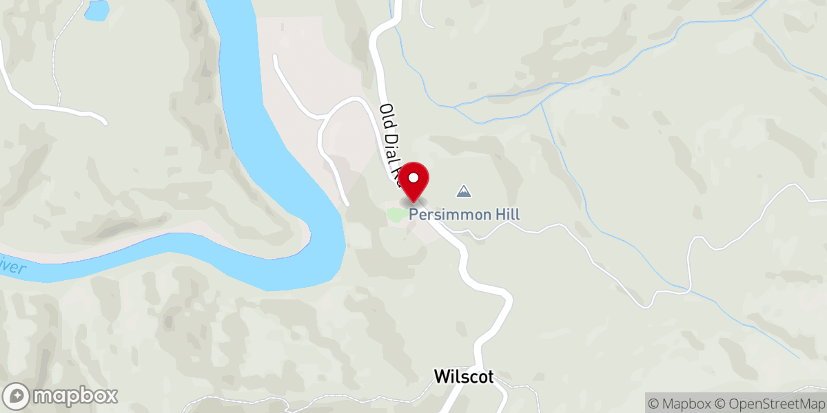 Map showing location of Tilley Baptist Church