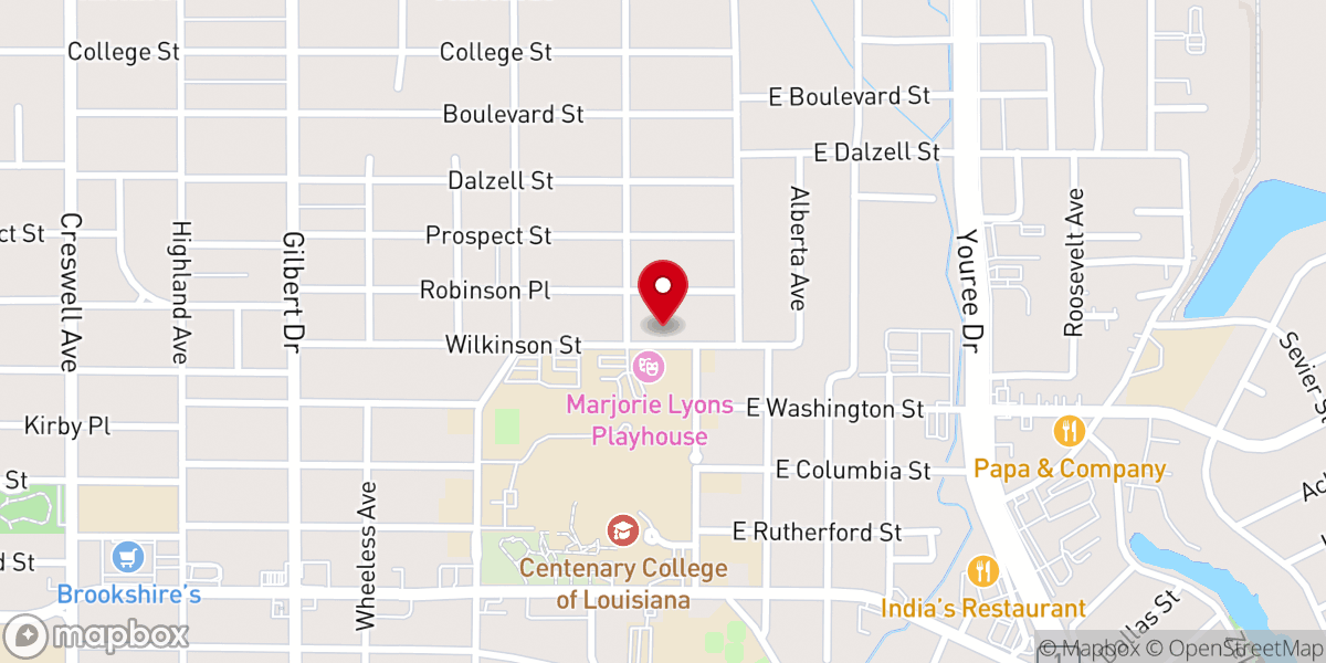 Map showing location of Commercial Maintenance Partners (CMP)