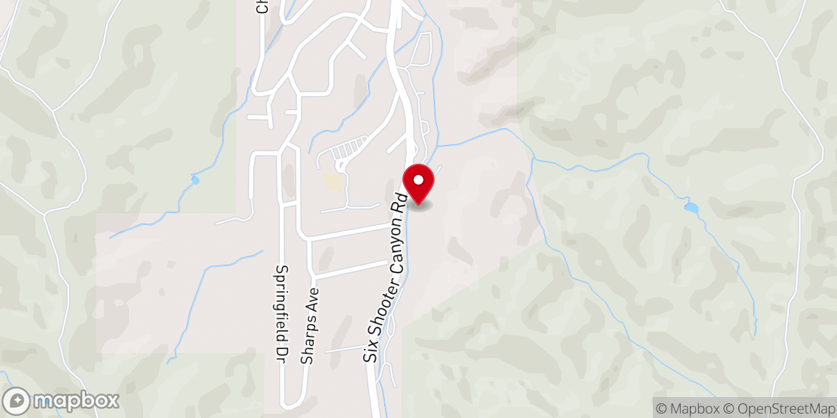 Map showing location of Arizona Reservation Ministries