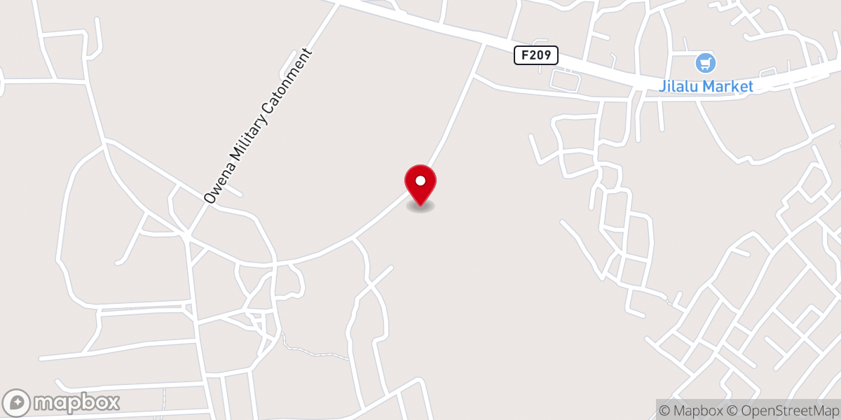 Map showing location of St. Benedict Catholic Church