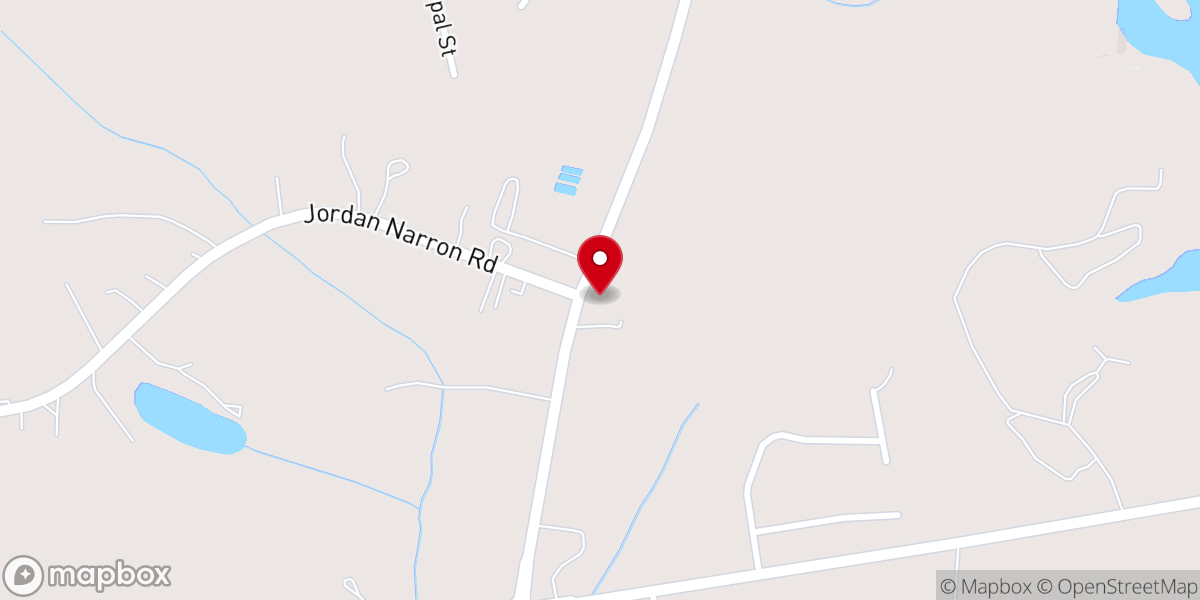 Map showing location of Bethel AME Church