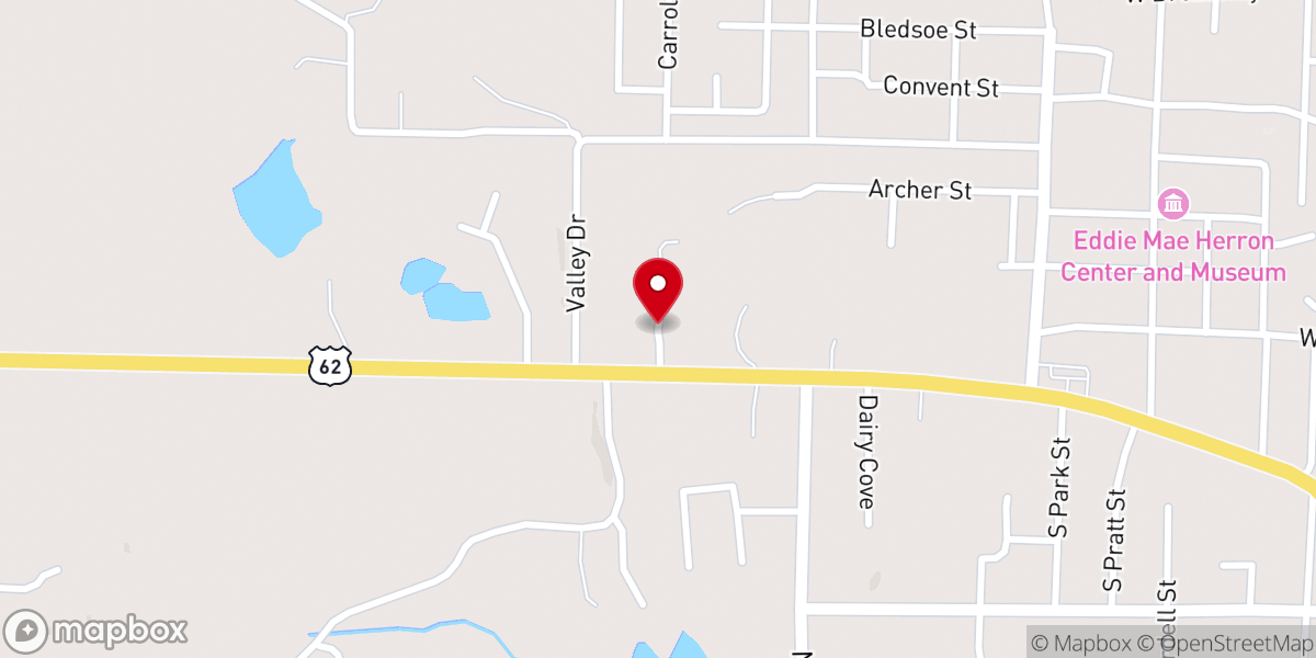Map showing location of Full Gospel Deliverance Center Church