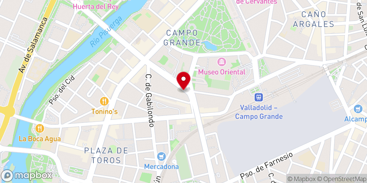 Map showing location of Iglesia de Dios Ministerial de Jesucristo Internacional (IDMJI)