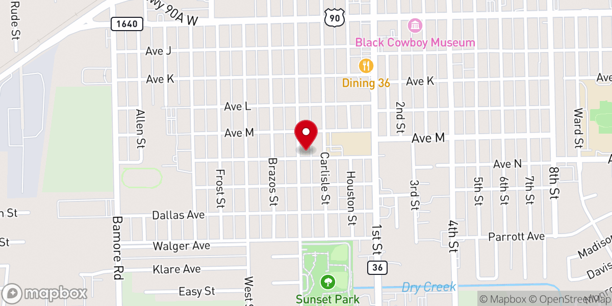 Map showing location of rosenberg sda church home page