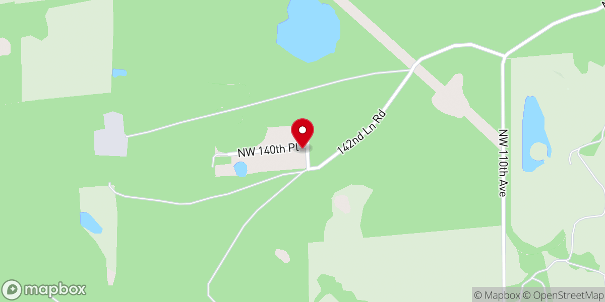 Map showing location of Faiths Food Bank