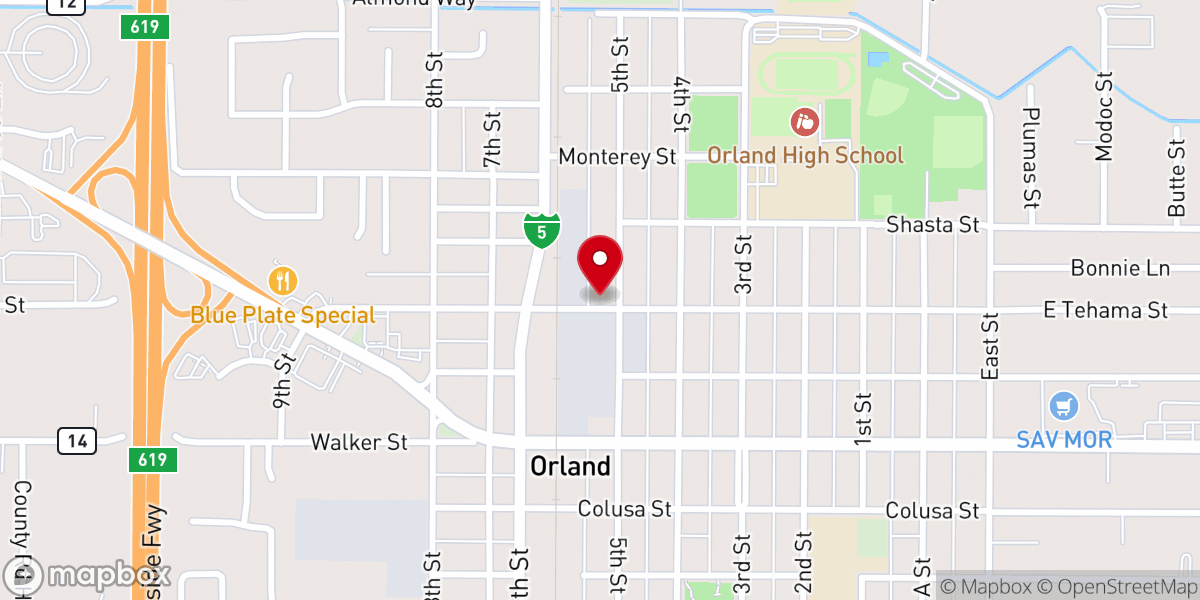 Map showing location of First Apostolic Lighthouse of Jesus Christ Church