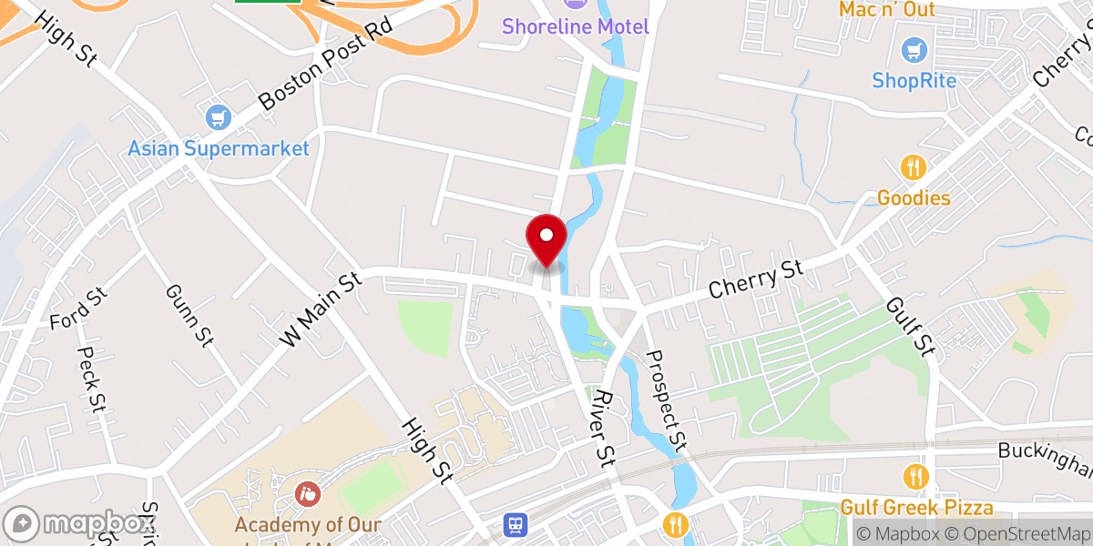 Map showing location of First United Church of Christ