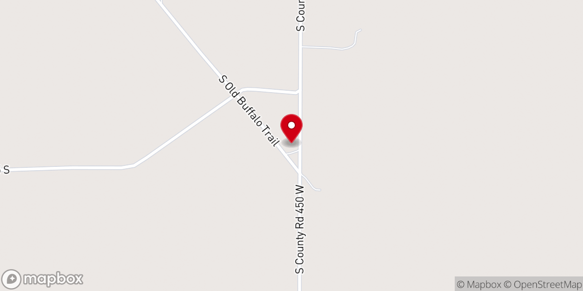 Map showing location of Rose Chapel United Methodist Church
