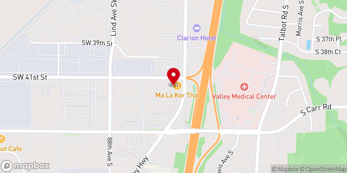 Map showing location of RCCG King's Court Seattle - The Redeemed Christian Church of God