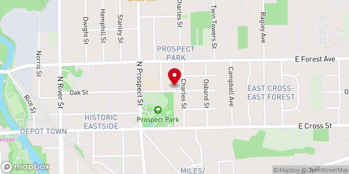 Map showing location of Heritage City Church