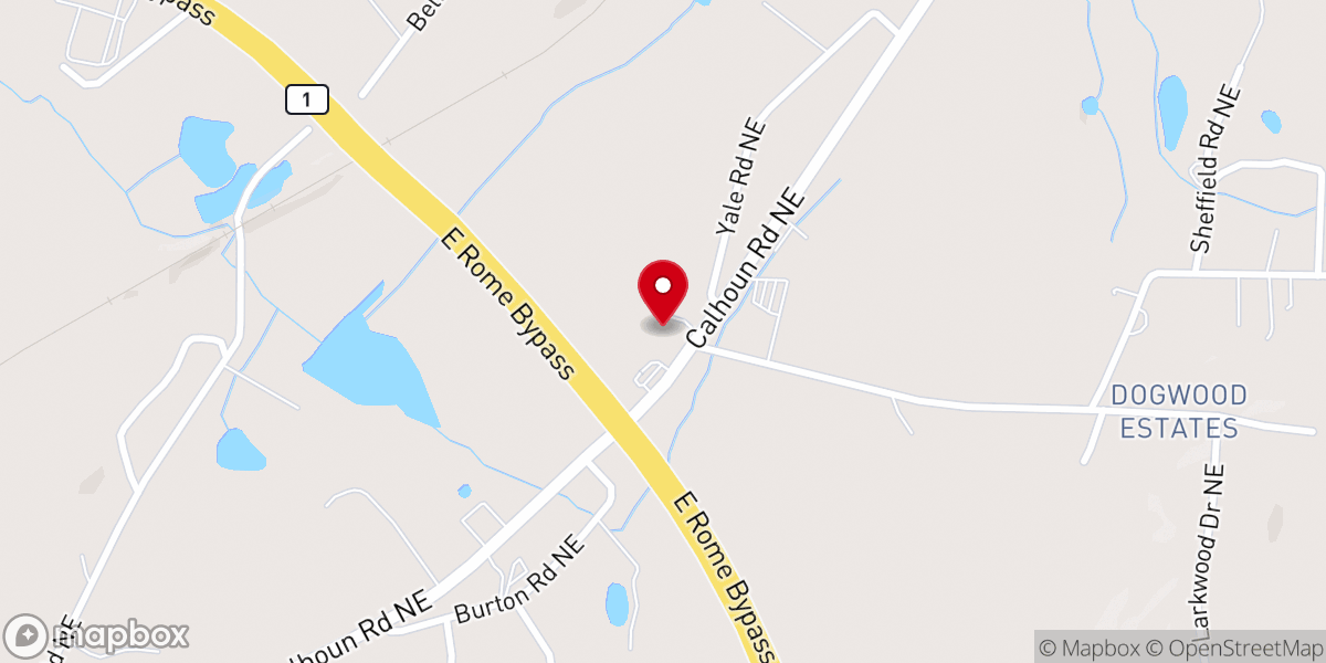 Map showing location of Access Church