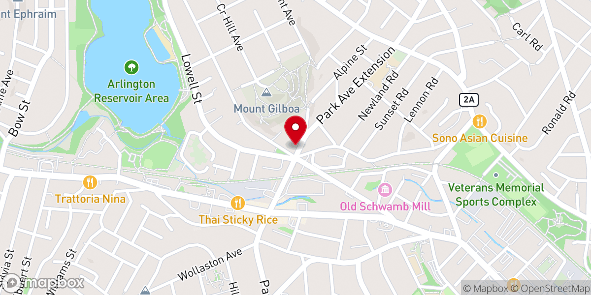 Map showing location of Covenant Church