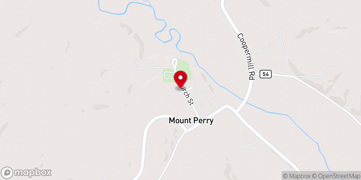 Map showing location of Mt Perry Presbyterian Church