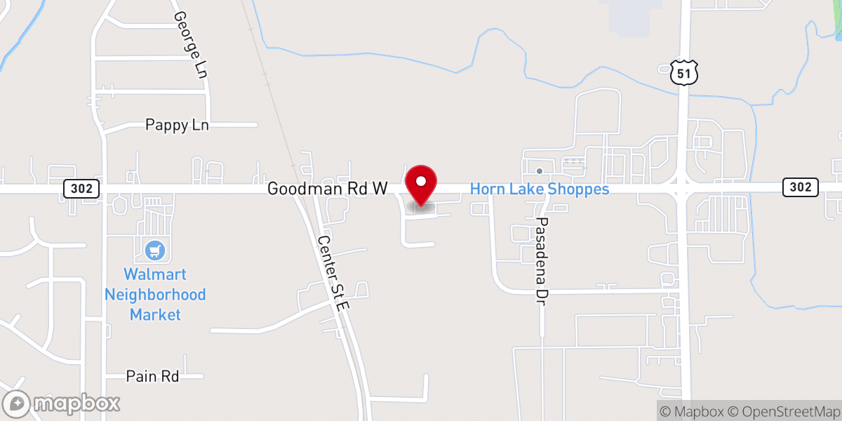 Map showing location of Empowerment Christian Ministries