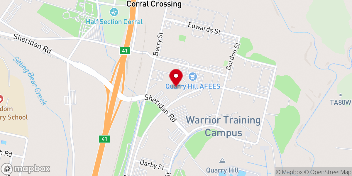 Map showing location of Cache Creek Chapel