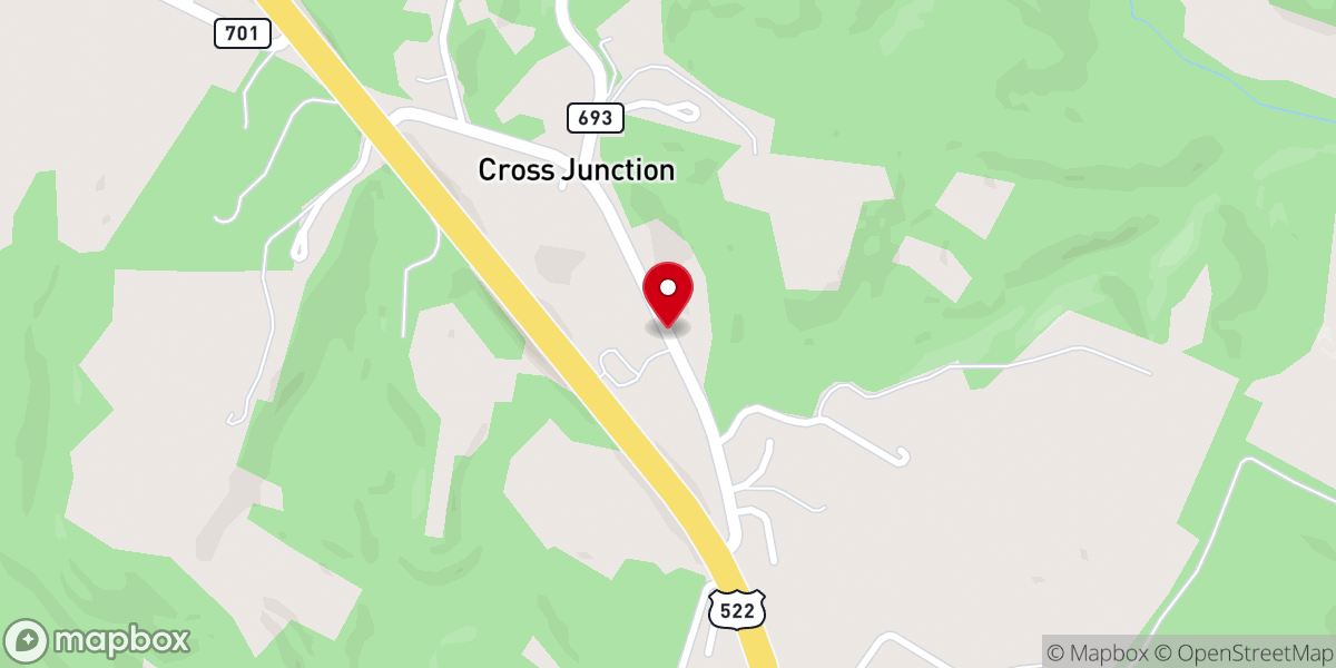 Map showing location of redland preschool and daycare