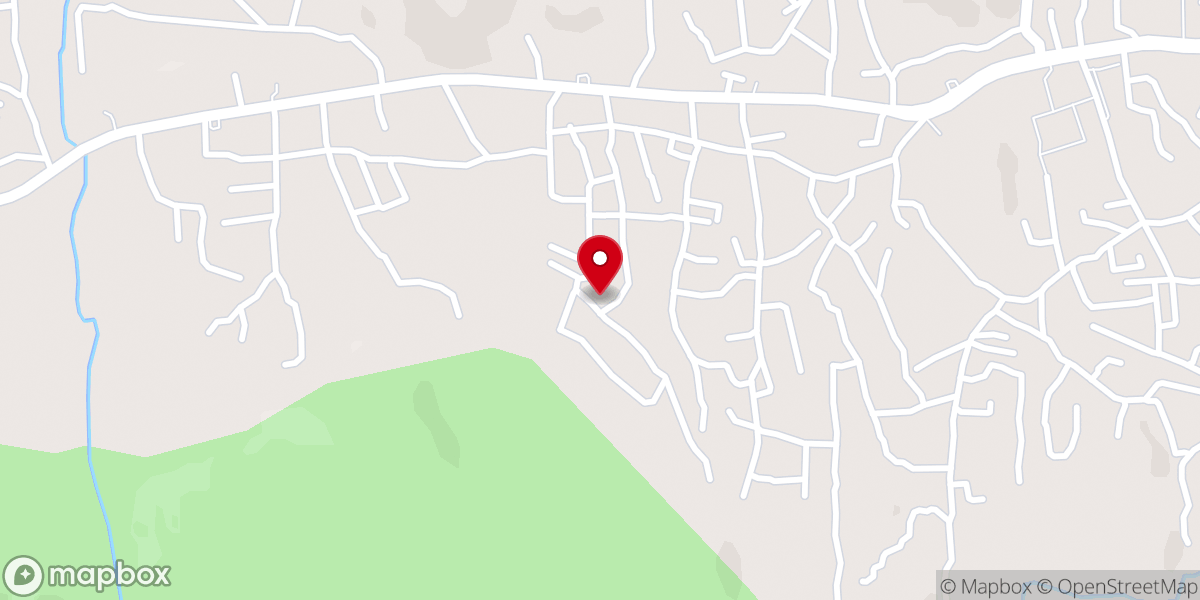 Map showing location of Ebenezer Baptist Church