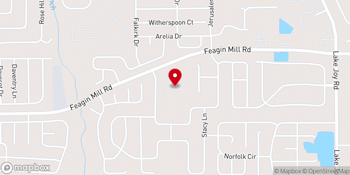 Map showing location of Word In Season Ministries