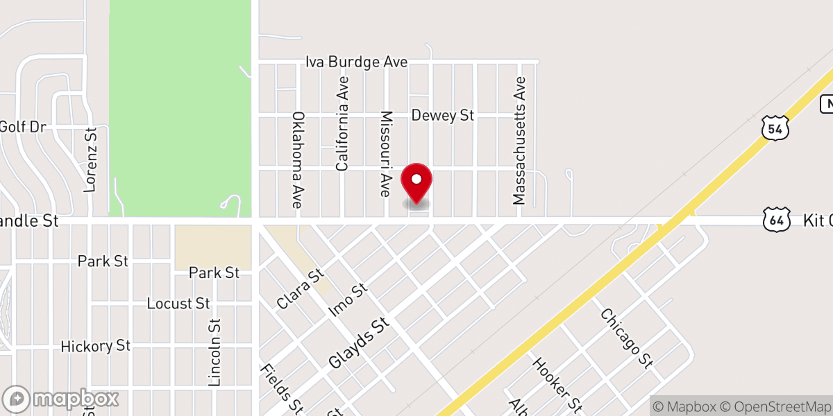 Map showing location of Gospel of Grace Church