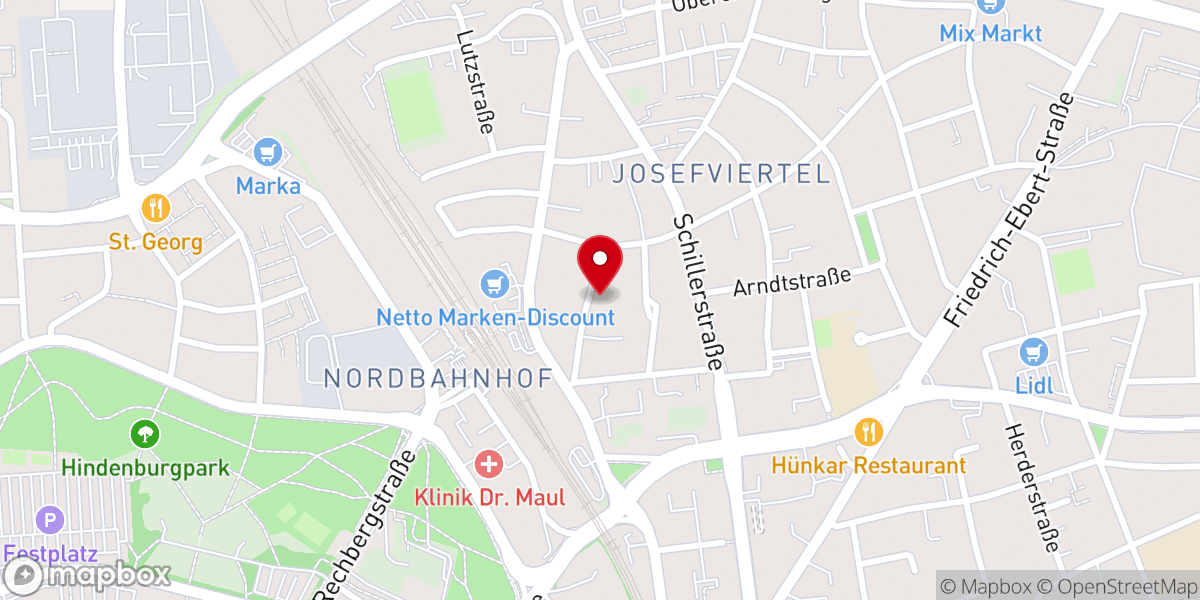Map showing location of Gemeinnützige Wohnungsbaugesellschaft Ingolstadt GmbH